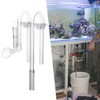 „Aquarium Lily Pipe“ reguliuojami filtro priedai, lengvai montuojami, pašalinkite aliejaus dėmes paviršiaus skimeris 12mm black