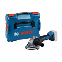 BOSCH GWS 18V-8 kampinis šlifuoklis SOLO L-Boxx