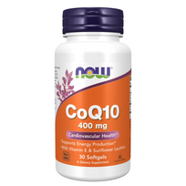 Now Foods Coenzyme Q10 400 mg 30 softgels
