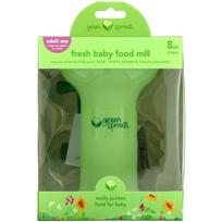 Žali daigai, Šviežias kūdikių maistas, Žalias, 8 oz (236 ml) green