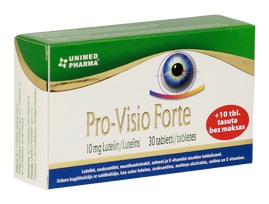 PRO-VISIO FORTE tabletės, 40 vnt.