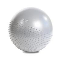 Gimnastikos kamuolys su pompa HMS YB03, 65 cm, pilka