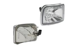 Kampinis halogeninis darbo šviestuvas, dešinysis, 12 V, 50 W, kvadratinis, baltas, 123x115x121 mm, PGJ13 kištukas, Wesem