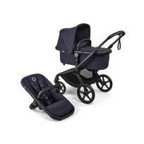 Bugaboo Fox 5 Renew 2 in 1 - Spalva - Black - Deep Indigo - Deep Indigo