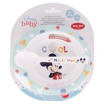Lėkštutė + šaukštas Disney Baby Mickey Mouse