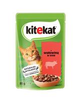 KITEKAT Jautiena padaže 85 g suaugusioms katėms