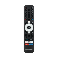 Kruger&Matz Google TV TV nuotolinio valdymo pultas su skaičių klavišais