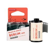 Nespalvota fotojuosta LomoChrome B&W Berlin Kino ISO 400/135/36