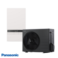 Panasonic Aquarea HP "Bi-Bloc" (K) šilumos siurblys oras-vanduo 3 kW, be boilerio,  3kW tenas, (-20°C)