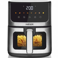 Haeger AF-D47.005A Magic Window Air Fryer 8-in-1, 4.7L, 1400W