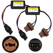 2 vnt. W21/5W, 7443 elektroninis CANBUS klaidos dekoderis 12V sudėtingiems bekelės automobiliams