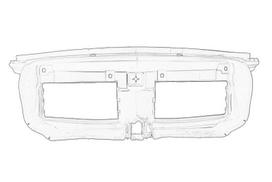 spoileris, radiatoriaus grotelės OE BMW 51 64 2 990 178