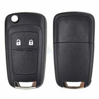 2 mygtukų nuotolinio valdymo pultelio korpusas Opel Mokka, Corsa D, Corsa E, Zafira C, Astra J, Insignia, Meriva, Karl, Cascada, Adam ir kt. juoda