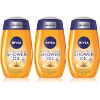 NIVEA Rich Care dušo aliejus sausai odai 3 x 200 ml