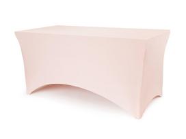 Spandex banketinė staltiesė, sena rožė, 183x76x74 cm