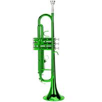 Pučiamieji pučiamieji pučiamieji pučiamieji instrumentai su trimitu su pagalbinių įrankių rinkiniu (Žalias)