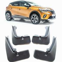 4 vnt. Visiškai nauji automobilio purvasargiai Renault sparnui Priekiniai Galiniai Purvasargiai Renault Captur Purvasargiai Purvasaugos