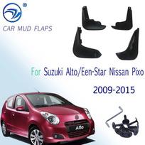 Automobilio purvasaugiai Suzuki Alto / A-Star Nissan Pixo 2009-2015 Purvasaugiai Apsaugos nuo purslų Purvasaugis Purvasaugiai 2010 2011 2012 2013 2014 2009-2015