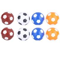 8 vnt. Mini spalvingi stalo futbolo kamuoliukai, atsarginiai kamuoliukai, stalo žaidimo kamuoliukas 36 mm