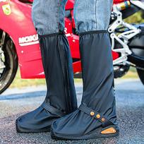 Batų užvalkalas nuo lietaus Motociklas Motoroleris Dviratis Lietaus Batų Apdangalas Unisex Batų Apsaugos Viena pora neslystančių batų užvalkalai lietingą snieguotą dieną XXL juoda