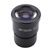 1 vnt WF10X20 plataus lauko stereo mikroskopo okuliaro tvirtinimo dydis 30 mm
