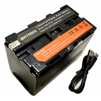 Sony NP-F750 PRO Type-C akumuliatorius su indikatoriumi 6400 mAh
