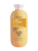 SHAKEBAR Šampūnas garbanotiems, banguotiems ir tekstūruotiems plaukams, 300 ml