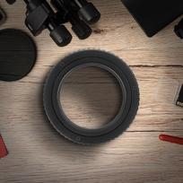 M42 to M42 Adjustable Focusing Helicoid Lens Adapter Macro Tube Accessory (17-31mm)