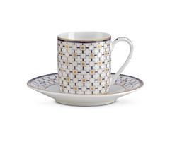 POZZI MILANO porcelianinių espresso puodelių rinkinys "Charles", 2 vnt., 80 ml