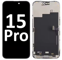 Apple iPhone 15 Pro ekranas : Kokybė - Soft OLED, Tarpinė  (klijai) - Nereikia