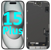 Apple iPhone 15 Plus ekranas : Kokybė - Soft OLED, Tarpinė  (klijai) - Nereikia
