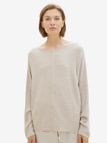 TOM TAILOR Moteriškas megztinis, TEXTURED KNITTED JUMPER