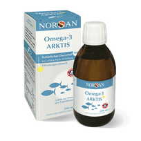 NORSAN, OMEGA-3 ARKTIS SU VITAMINU D, CITRINŲ SKONIO aliejus