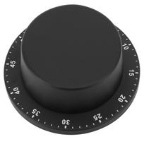 Mechanical Timer Magnetic Stainless Steel Loud Reminder Kitchen Timer for Baking Cooking Black