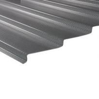 MK PC DIAMOND TILE EFFECT čerpinė polikarbonato danga, 9°, pilka, 4, 6 m