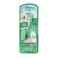 Tropiclean dantų priežiūros rinkinys jauniems šunims Fresh Breath