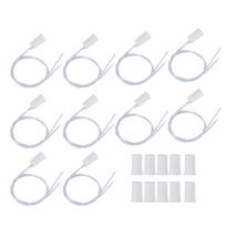 10 vnt. laidinio durų lango jutiklio magnetinis jungiklis namų signalizacijos sistemai