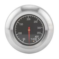 60~430 celsijaus Nerūdijančio plieno BBQ termometras Barbecue Rūkykla Grilis Temperatūros matuoklis balta