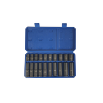Smūginiai antgaliai - galvučių rinkinys - 1/2" 20vnt. 10-19mm