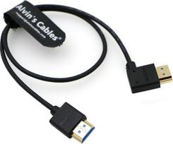 "Alvin's Cables" 8K 2.1 HDMI kabelis, skirtas "Atomos Ninja V" monitoriui, tiesus HDMI kabelis, skirtas "Z CAM E2", "Sony FS5| FS7| A7S3" fotoaparatams 50 cm
