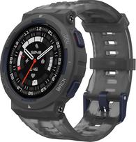 "Amazfit Active Edge" 46 mm išmanusis laikrodis su stilingu, patvariu sporto ir fitneso dizainu, GPS, dirbtinio intelekto sveikatos treneriu, sportui lauke, treniruotėms ir pratimams, 16 dienų baterija, 10 ATM, juodas