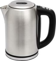 "Amazon Basics" nerūdijančio plieno virdulys su skaitmeniniu ekranu, "Strix" valdikliu, "Keep Warm" funkcija, temperatūros reguliavimu, 1,7 l (ES kištukas), sidabrinis