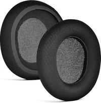 "Arctis Nova Pro Wired Ear Pads" ausinių įdėklai, suderinami su "SteelSeries Arctis Nova Pro Wired", "Nova 7", "3", "1" modeliais, ypač žemų dažnių triukšmo slopinimo ausinėmis (netinka "Nova Pro Wireless") (kvėpuojantys)