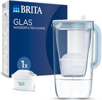 "BRITA" vandens filtro stiklinis ąsotis, šviesiai mėlynas (2,5 l), 1 "Maxtra Pro All-in-1" kasetė - aukščiausios kokybės stiklinis ąsotis, tvirtas ir lengvas, mažina kalkių, chloro, pesticidų, metalų, tokių kaip švinas, kiekį