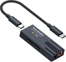 "Fosi Audio DS1" nešiojamasis DAC ausinių stiprintuvas, ausinių stiprintuvas su ES9038Q2M lustu, palaikantis PCM 32 bitų 768 kHz ir DSD512, 3,5 mm ir 4,4 mm išėjimai Hi-Fi garso aparatūrai, USB DAC stiprintuvas ausinėms
