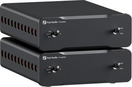 "Fosi Audio V3" mono galios stiprintuvas pasyviesiems garsiakalbiams, mini monoblokinis D klasės stiprintuvas su TPA3255, 240 W "HiFi" namų kino AVR imtuvas, RCA/XLR subalansuoti įėjimai, 48 V/10 A maitinimo šaltinis