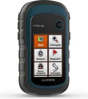 "Garmin eTrex 22x" atspari vandeniui GPS lauko palydovinė navigacija su 2,2 colio (5,6 cm) spalvotu ekranu, valdoma mygtukais, iš anksto įdiegtu "TopoActive Europe" žemėlapiu ir 25 valandų baterija