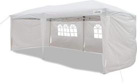 "Goutime" sulankstoma pavėsinė 3x6 Pop Up Party Tent 4 nuimamos šoninės sienos ir krepšys su ratukais