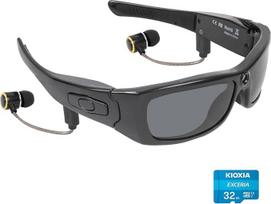"Hereta" kameros akiniai nuo saulės, "Bluetooth" akiniai nuo saulės, "Full HD 1080P" vaizdo kameros akiniai su apsauga nuo UV spindulių, poliarizuoti lęšiai, skirti lauko ir kelionių reikmėms, SM-21B