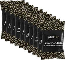 "Jalall D'or" migdolai su cinamonu - Šokoladiniai migdolai, įvynioti į pieninį šokoladą - Prieskoniniai migdolai su cinamonu - 10 x 40g